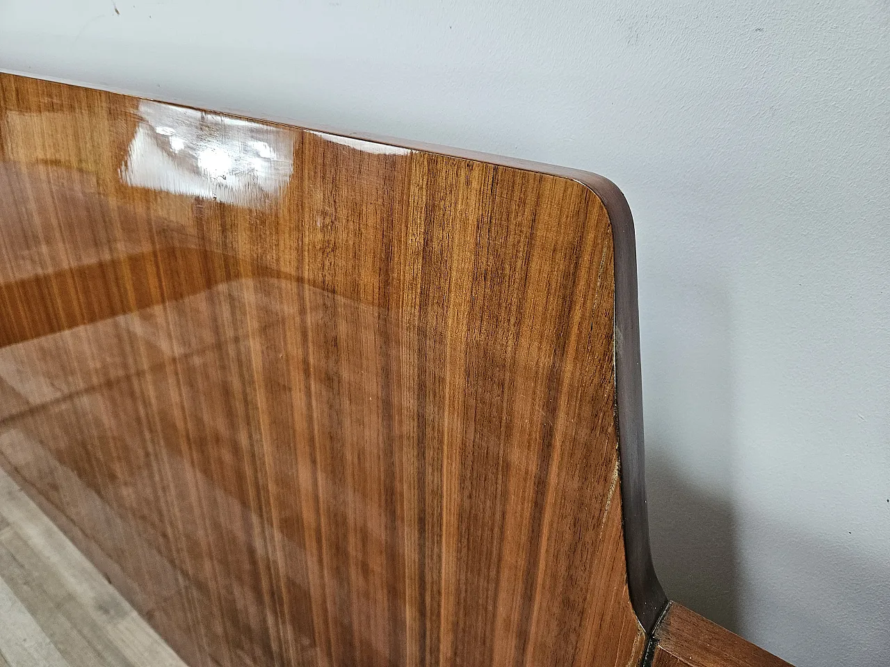Mid-Century Walnut Double Bed, 1960 5
