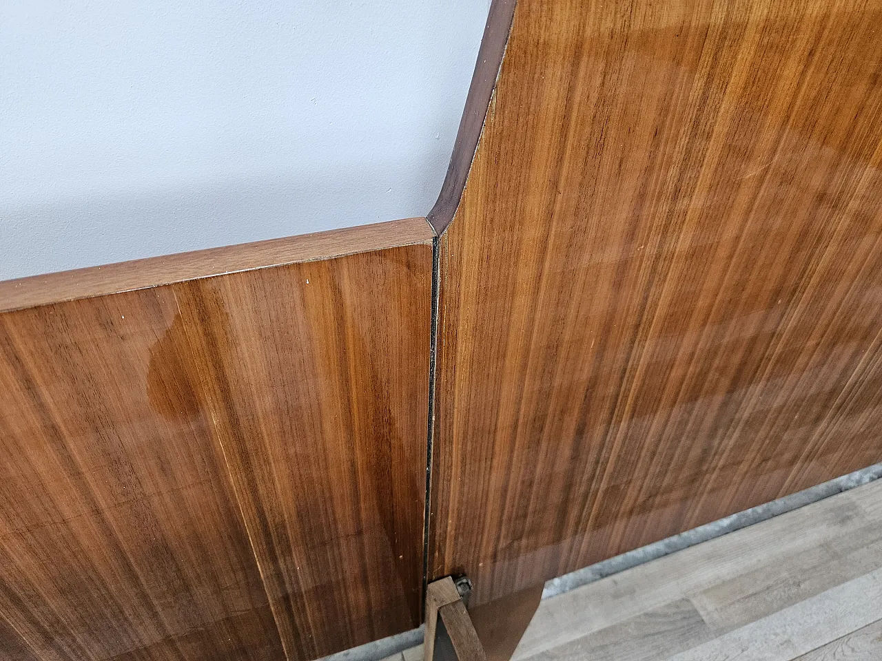 Mid-Century Walnut Double Bed, 1960 7