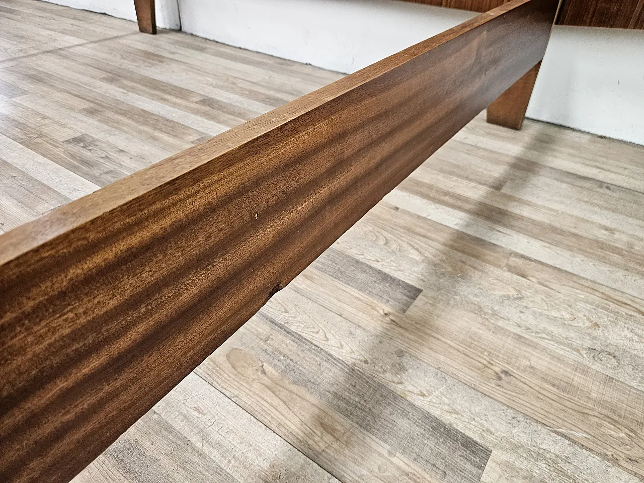 Mid-Century Walnut Double Bed, 1960 13