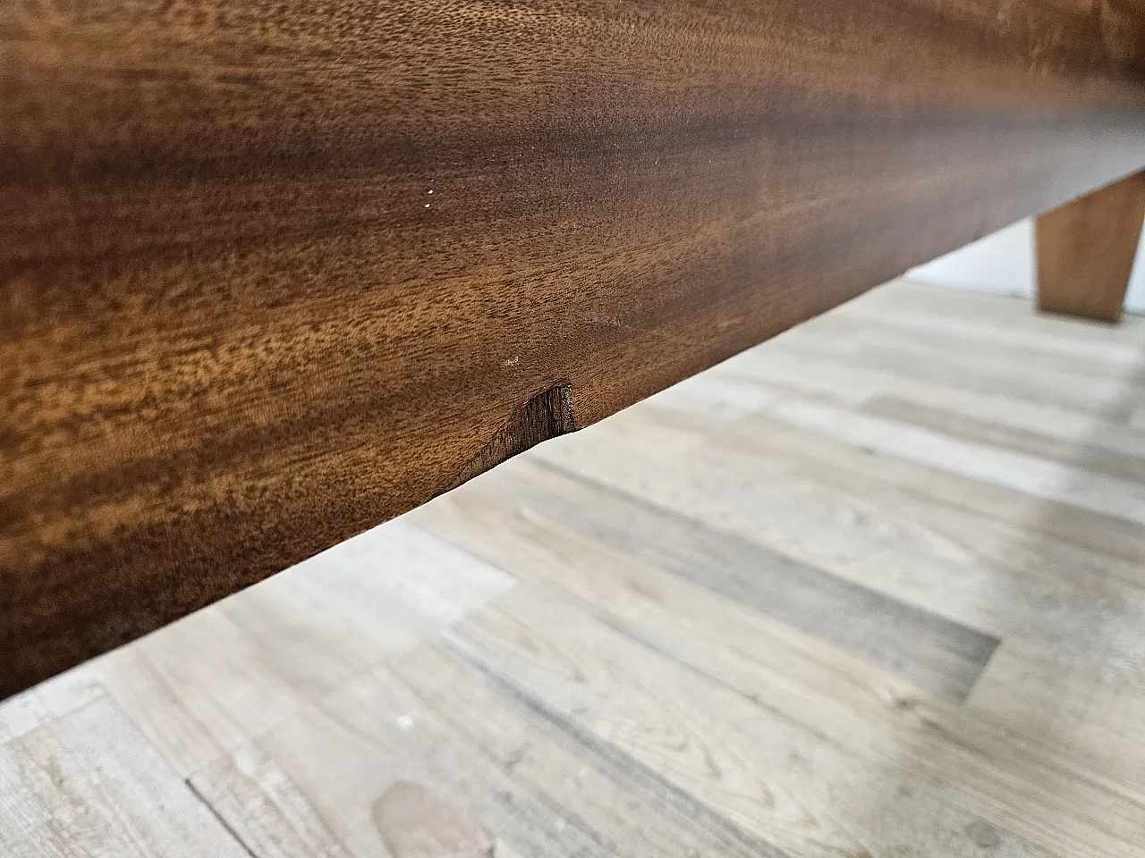 Mid-Century Walnut Double Bed, 1960 14