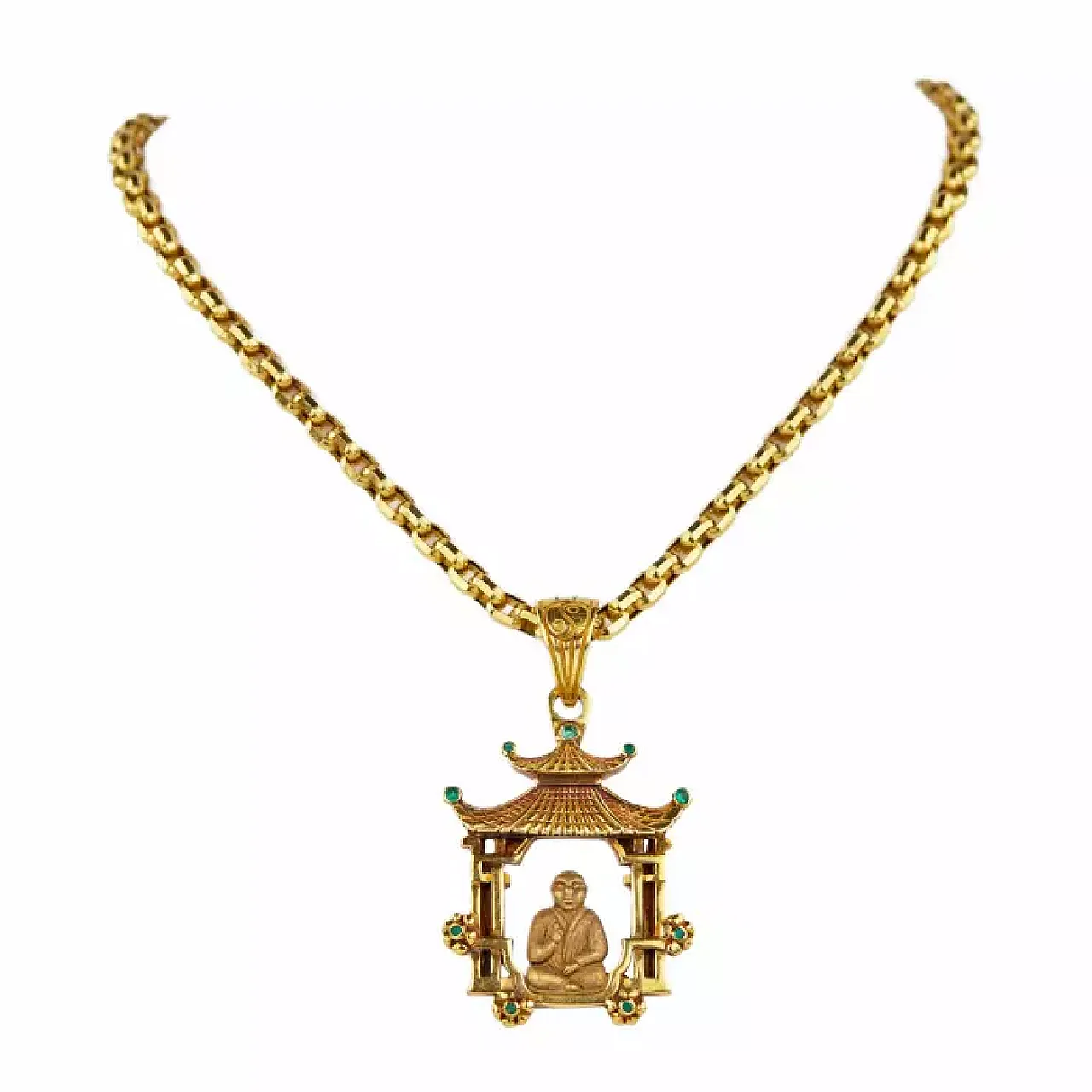 Gold necklace, mid-20th century 1