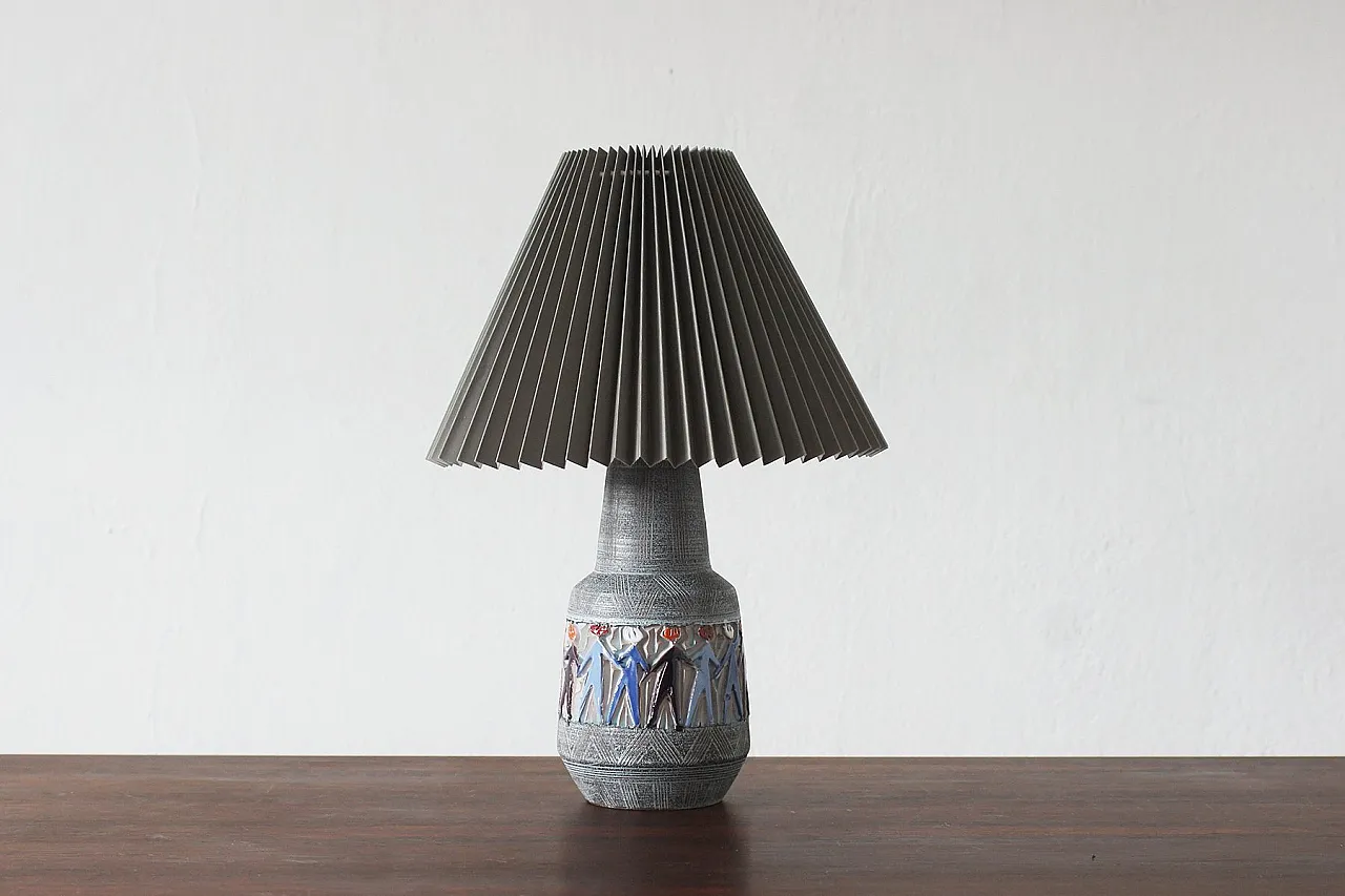 Ceramic table lamp by Fratelli Fanciullacci, 1960s 1