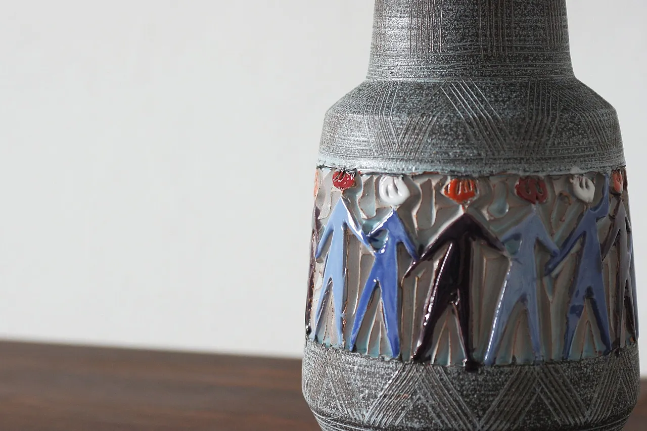 Ceramic table lamp by Fratelli Fanciullacci, 1960s 4