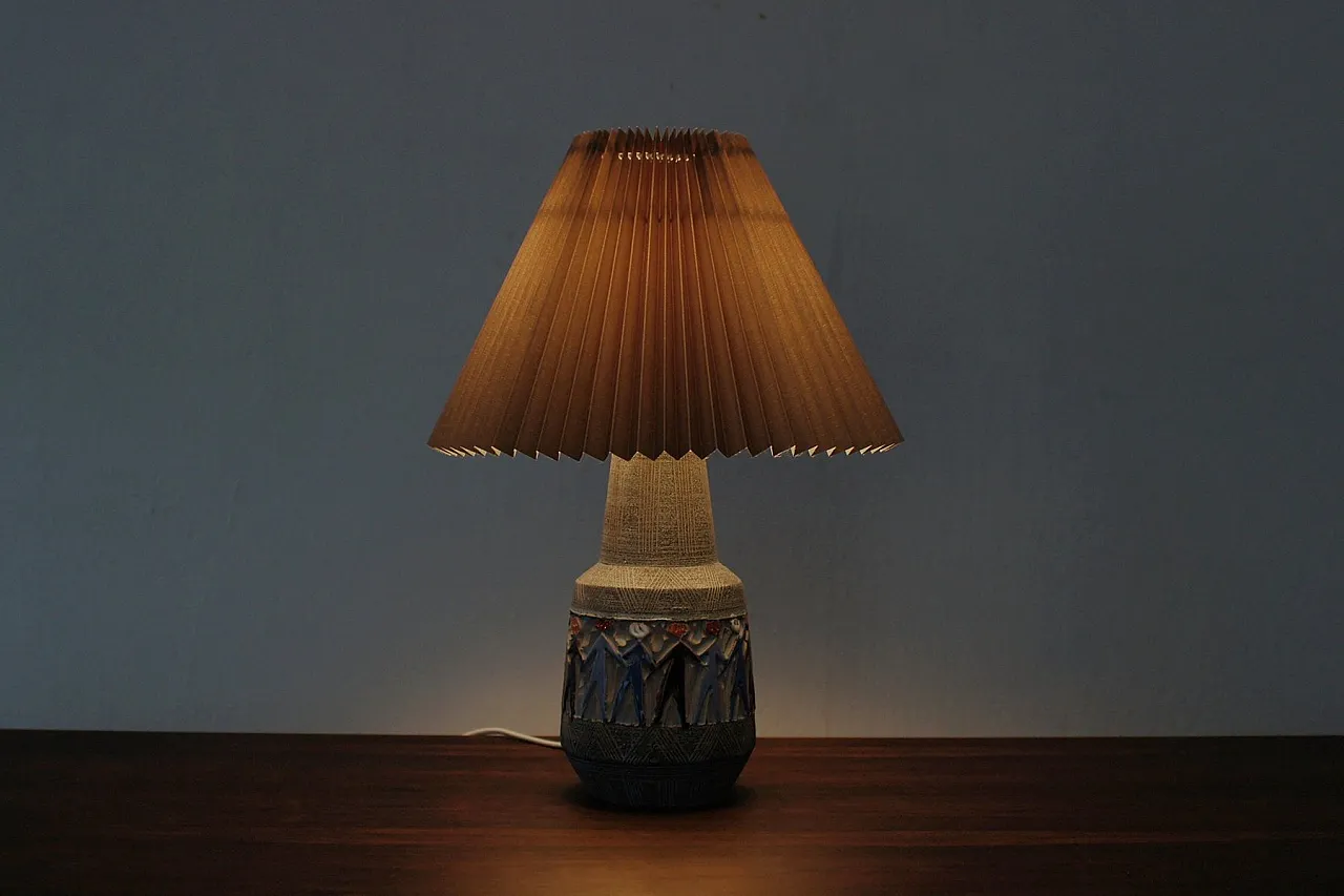 Ceramic table lamp by Fratelli Fanciullacci, 1960s 5