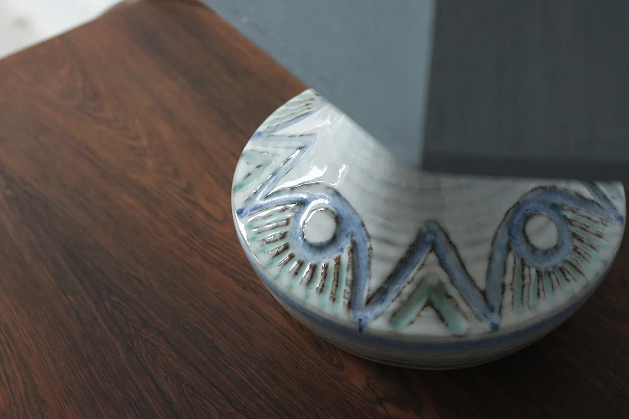 Ceramic table lamp from Søholm Stentøj, 1960s 5