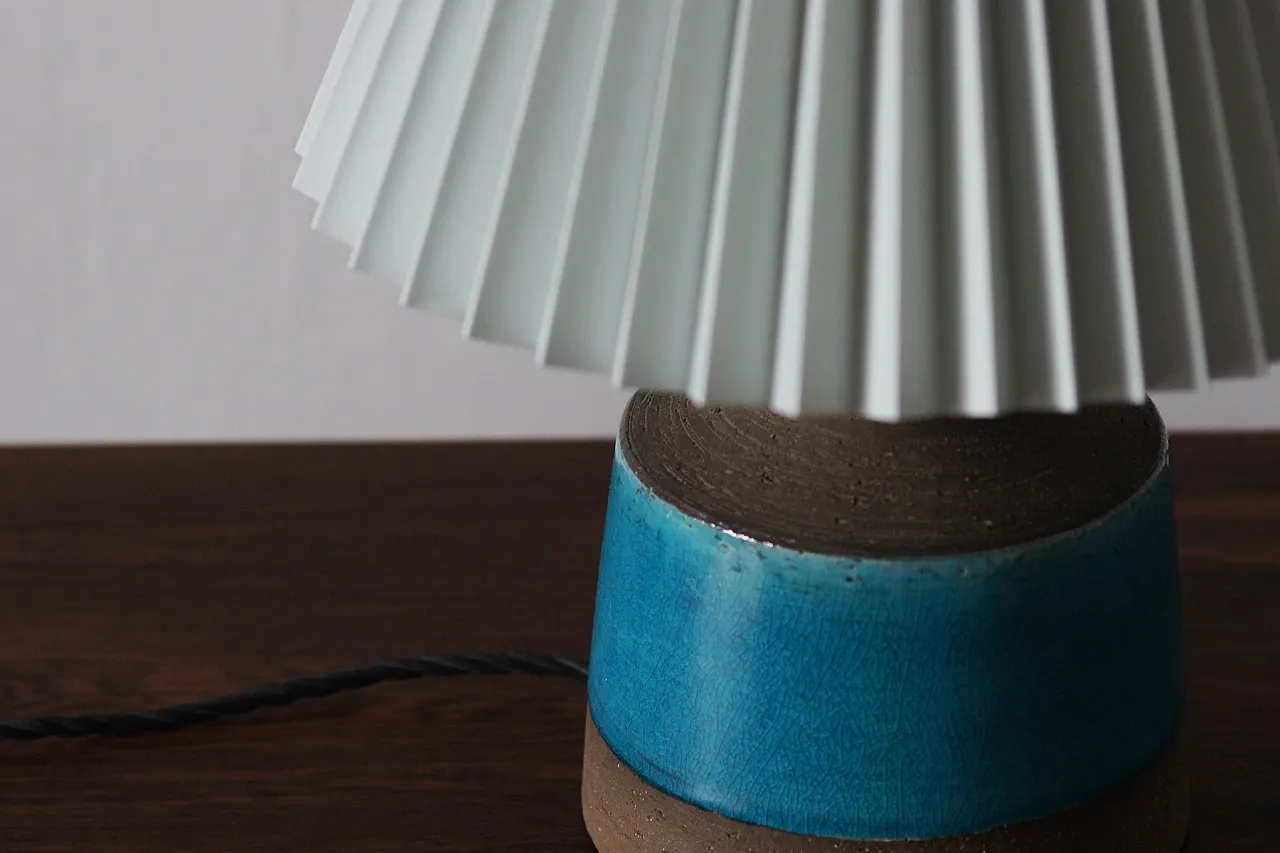Ceramic table lamp, 1960s 4