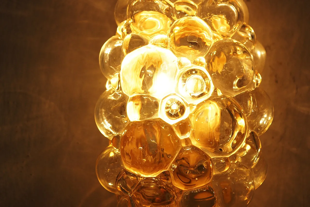 Pair of Mid-Century Modern bubble sconce by Helena Tynell, 1960s 5