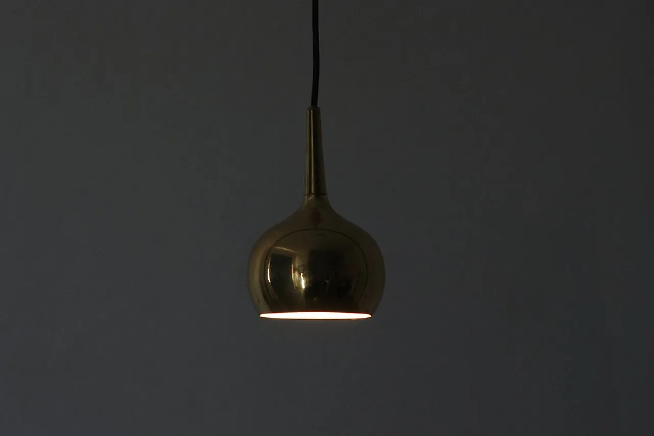 4 Pendant ball lamps from Frandsen Lighting, 1970s 3