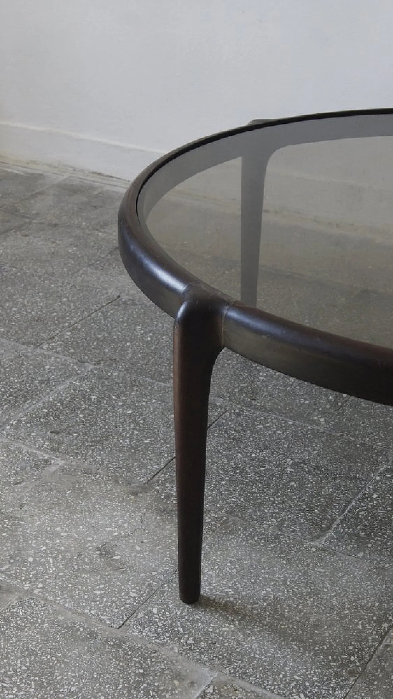 Mid-Century coffee table in mahogany, 1970s 5