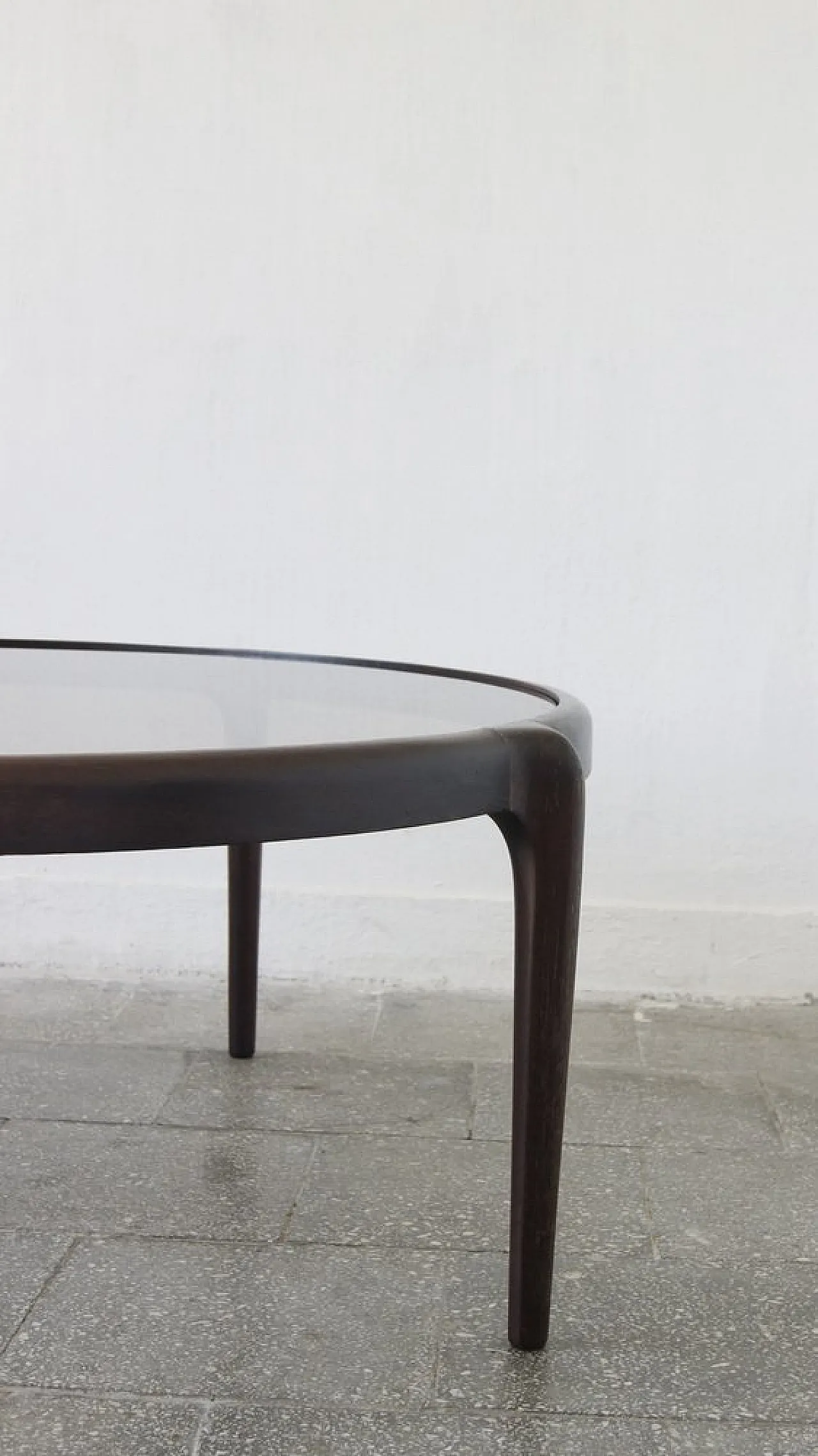 Mid-Century coffee table in mahogany, 1970s 6
