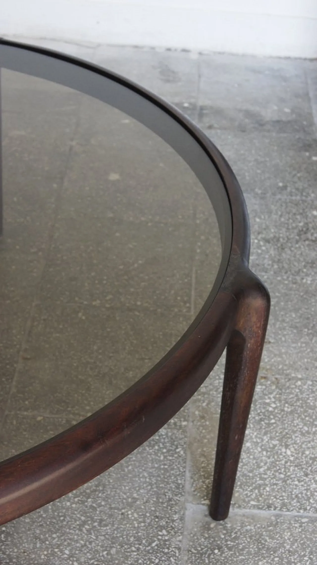 Mid-Century coffee table in mahogany, 1970s 8
