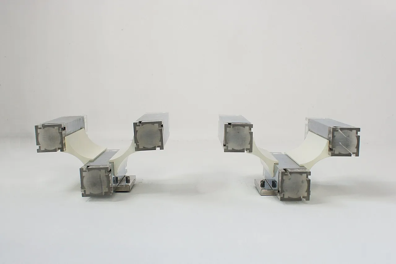 Pair of lamps by Gaetano Sciolari for Sciolari Illuminazione, 1970s 6