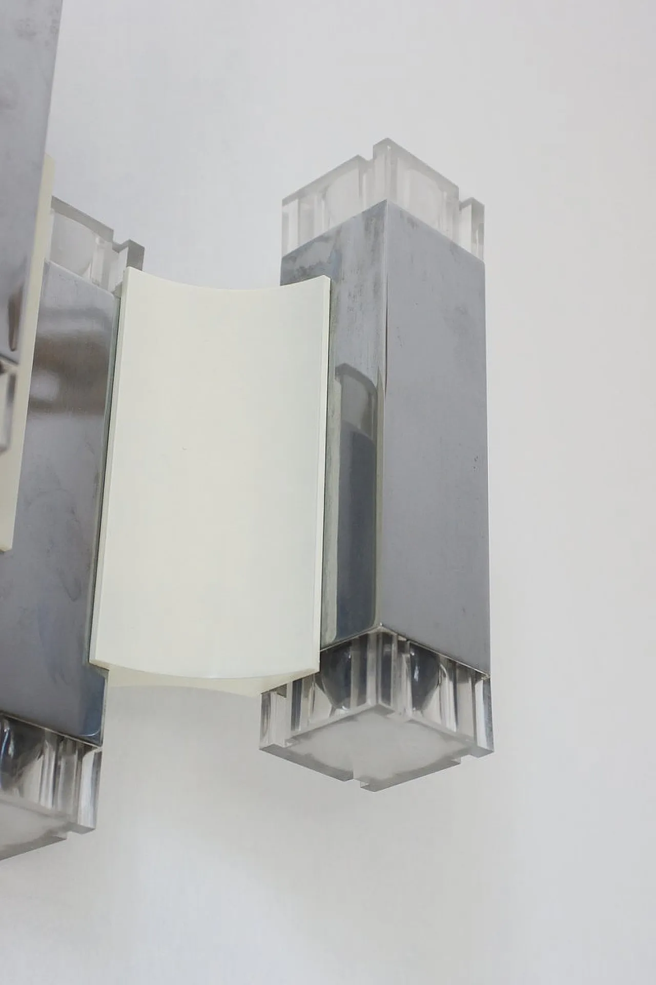 Pair of lamps by Gaetano Sciolari for Sciolari Illuminazione, 1970s 7
