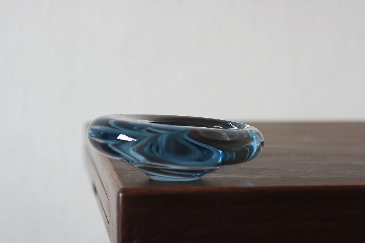 Scodella in vetro di Per Lütken per Holmegaard, anni '50 2
