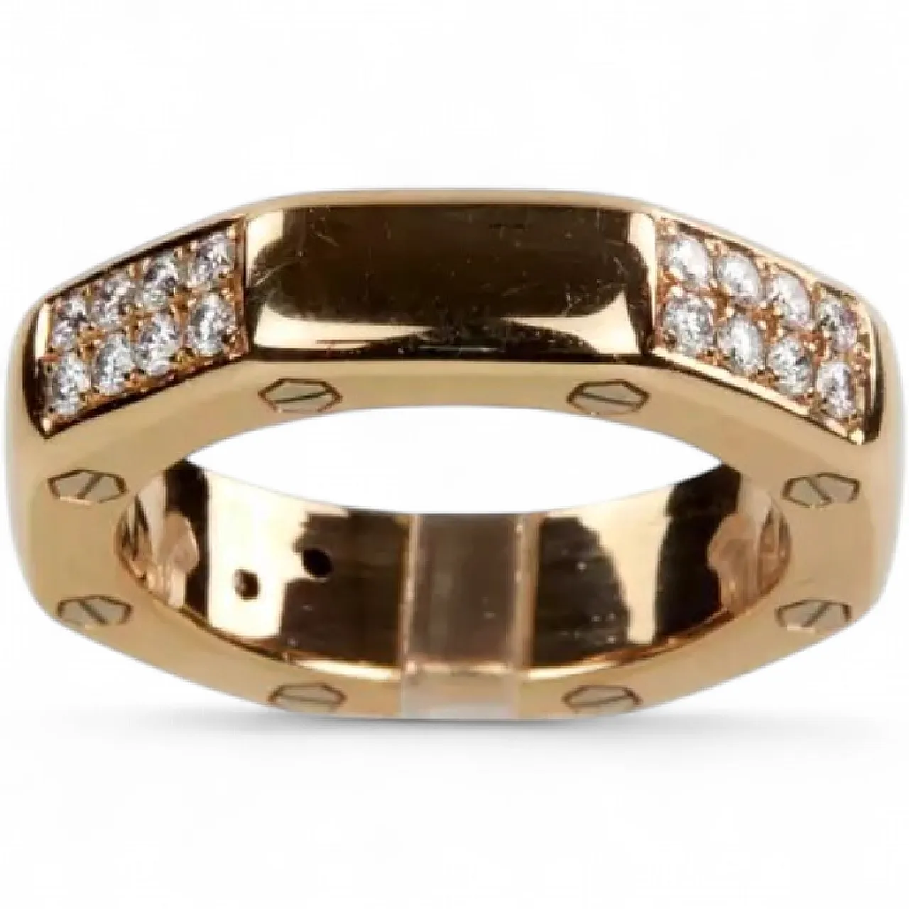 18-carat gold and diamond ring, 20th century 6
