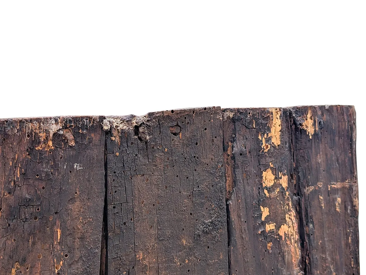 Two-door chestnut wood cabinet from the late 17th century - Tuscany, Italy 7