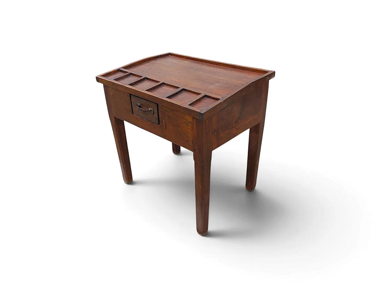 Rustic mid-century Italian workbench 2