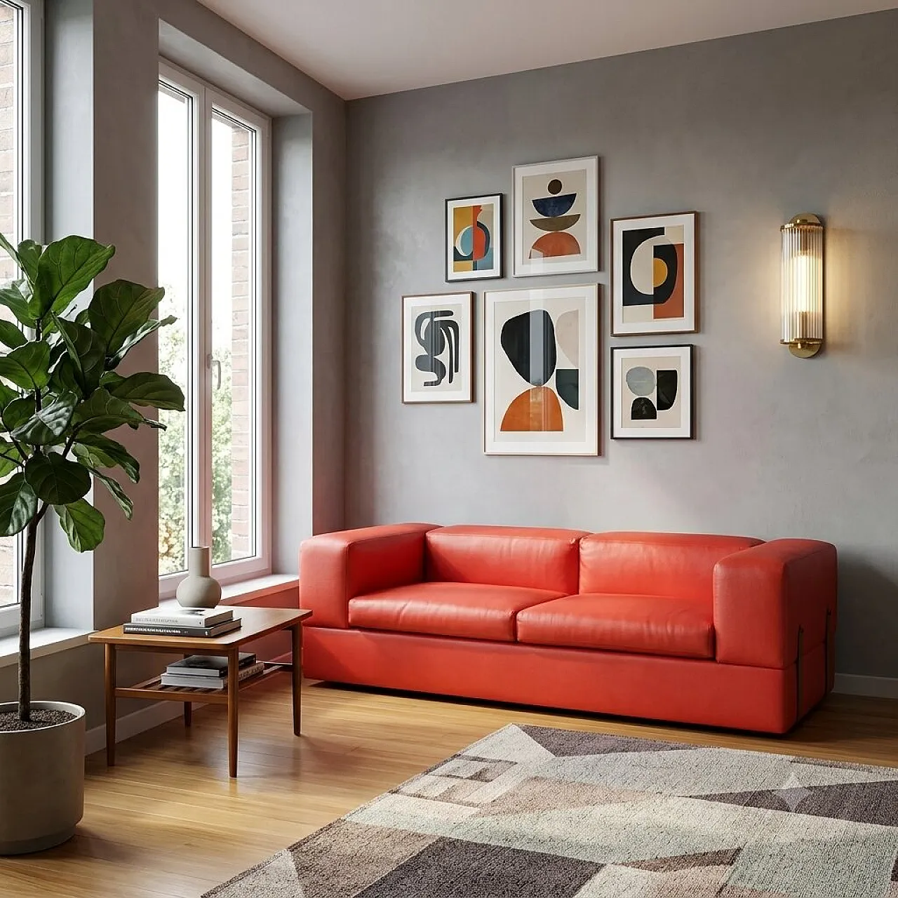 Cinova sofa model 711 by Tito Agnoli, 1960s 2