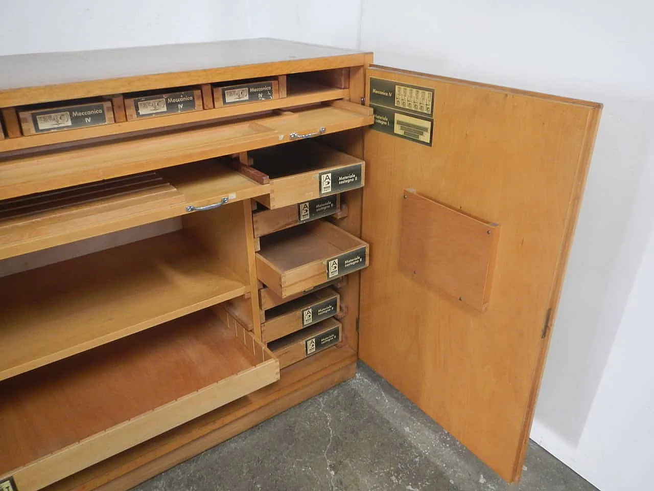 Chemistry lab filing cabinet from the 1970s 6