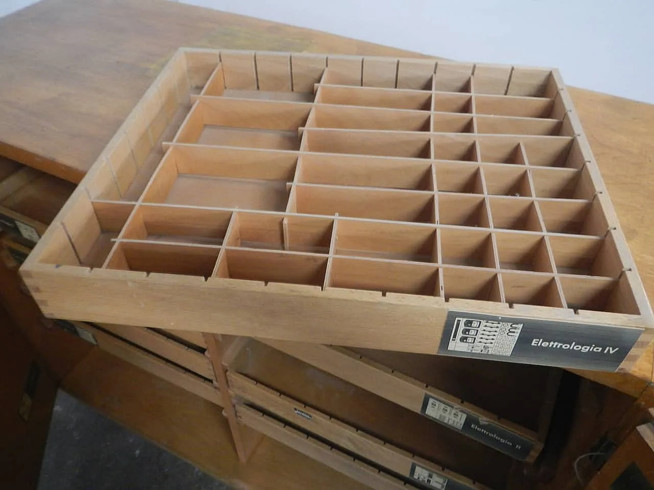 Chemistry lab filing cabinet from the 1970s 11