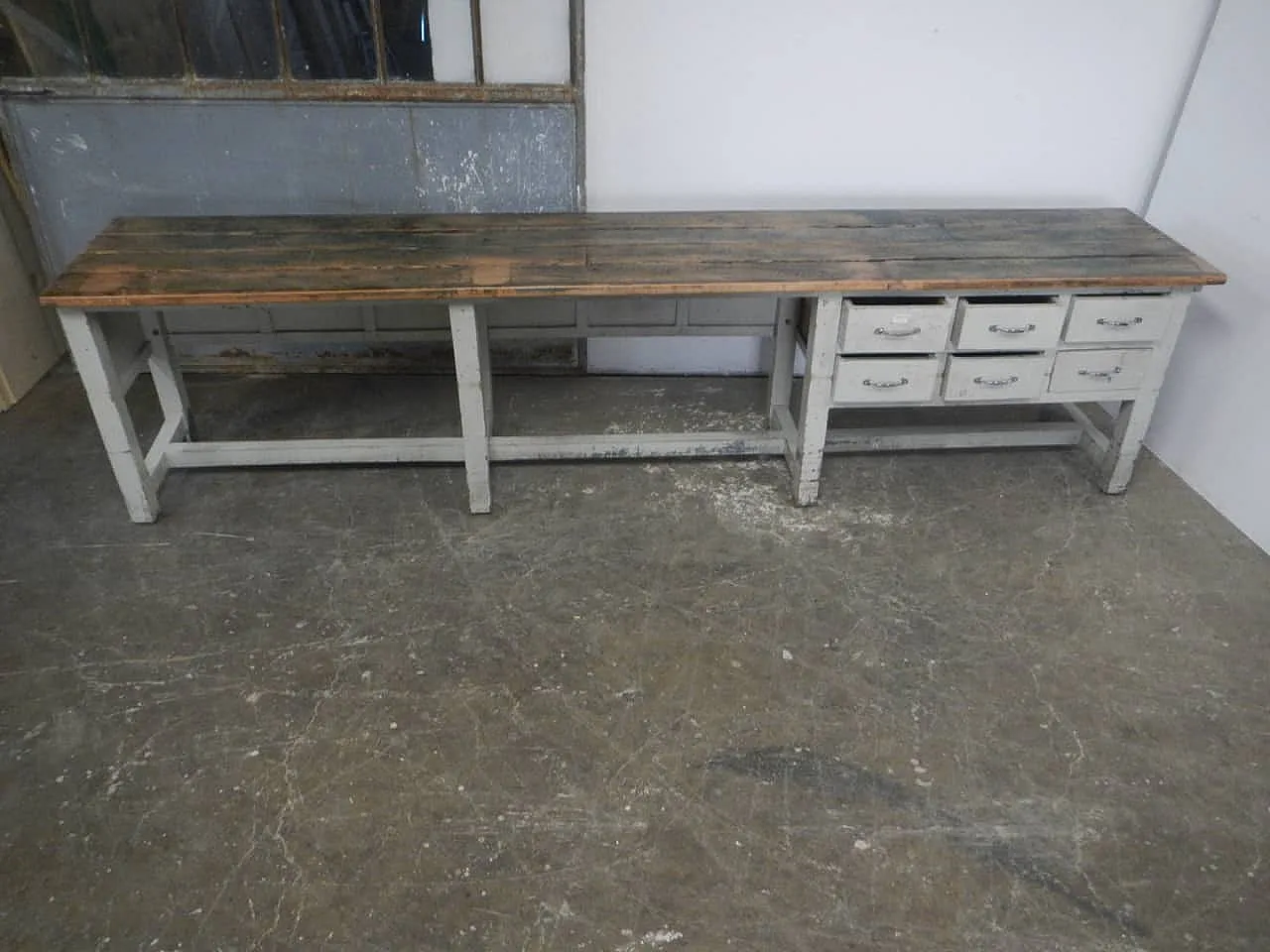 Counter with 50s chest of drawers 1