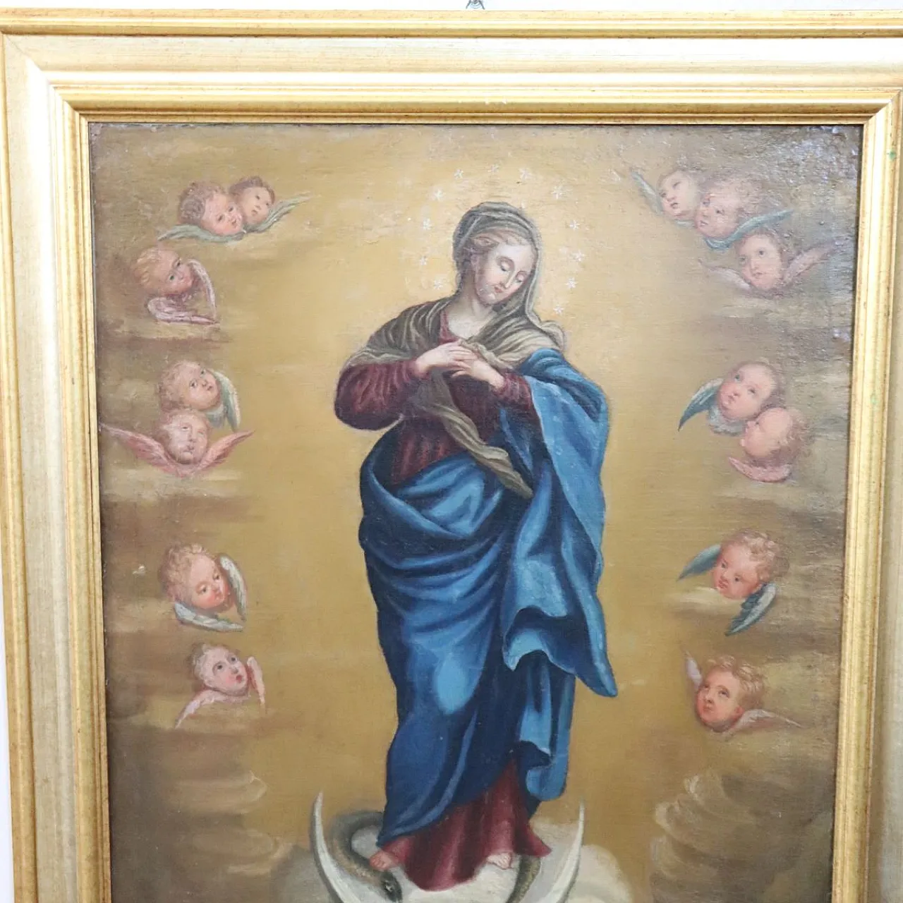 Immaculate Conception, oil on canvas, 18th century 4