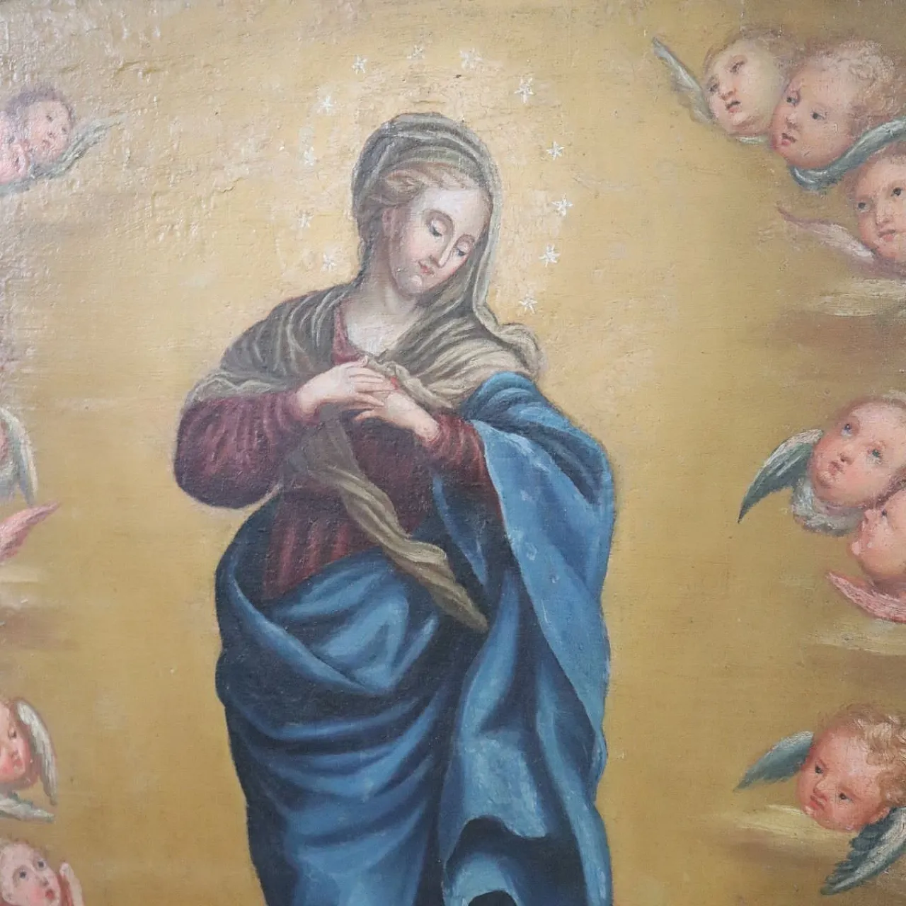 Immaculate Conception, oil on canvas, 18th century 11