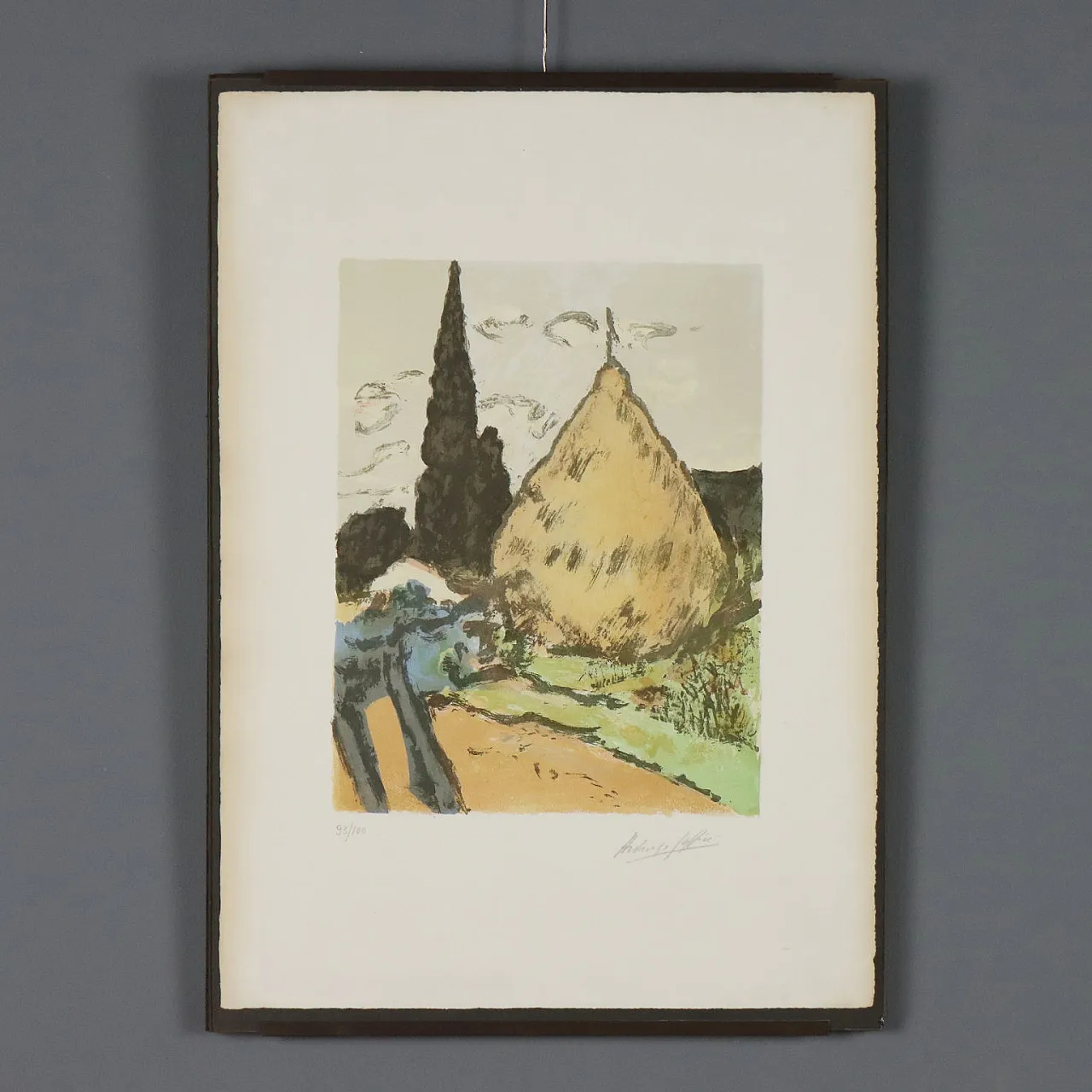 Lithograph by Ardengo Soffici, 20th century 1