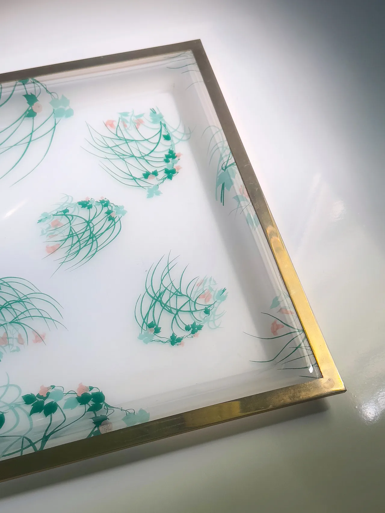 Italian Tray by Cavinato Ulderico & Co., Milan, Early 1980s 2