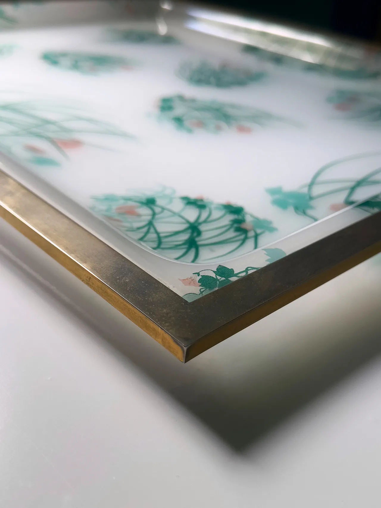 Italian Tray by Cavinato Ulderico & Co., Milan, Early 1980s 3