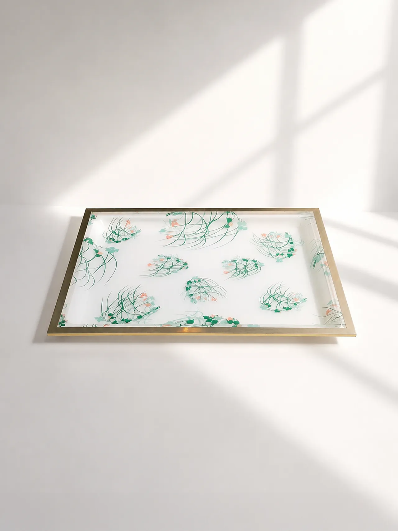 Italian Tray by Cavinato Ulderico & Co., Milan, Early 1980s 4