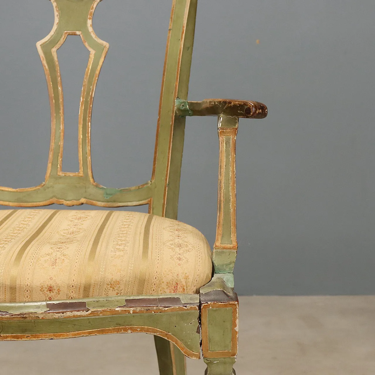 Venetian Neoclassical armchair, 18th century 5