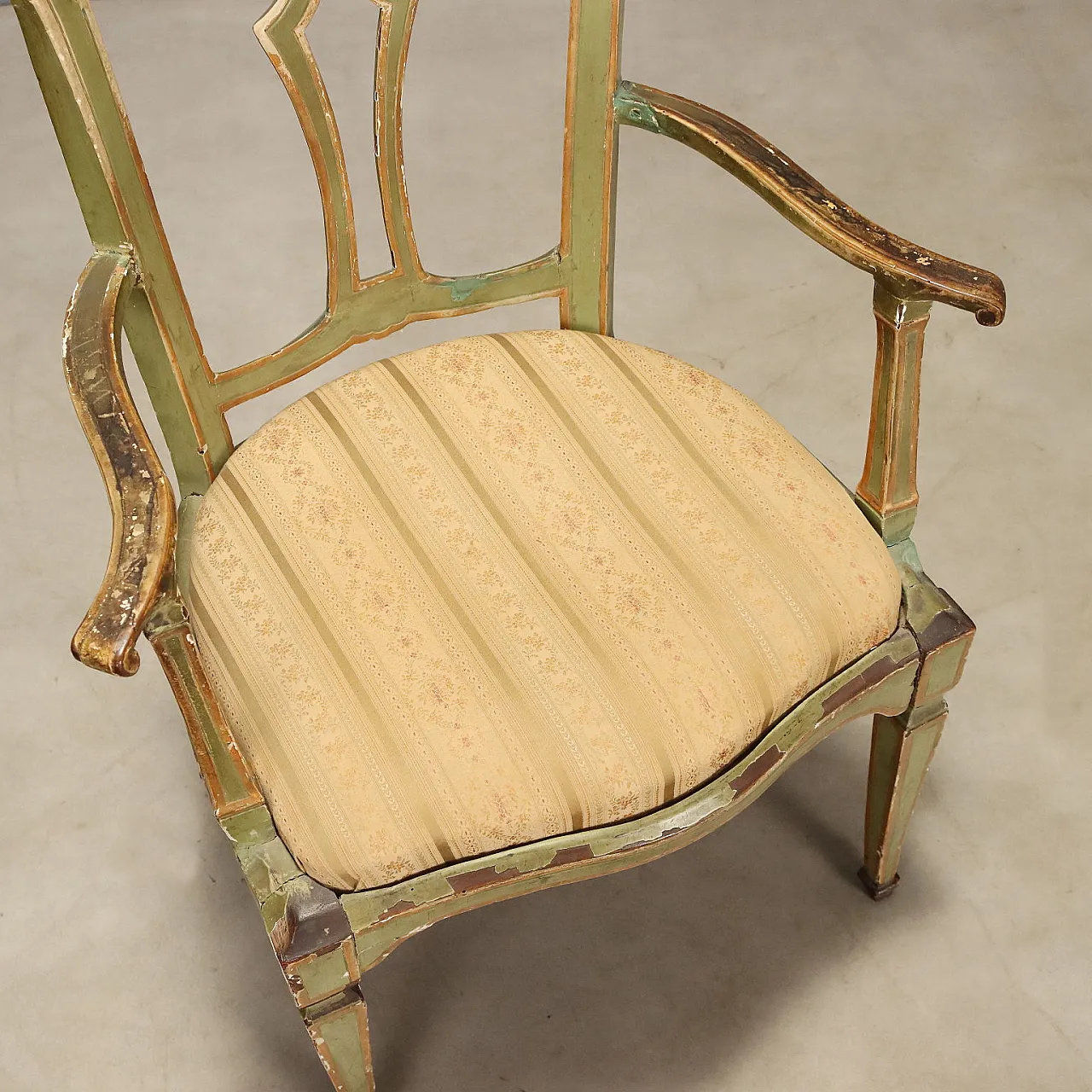 Venetian Neoclassical armchair, 18th century 7