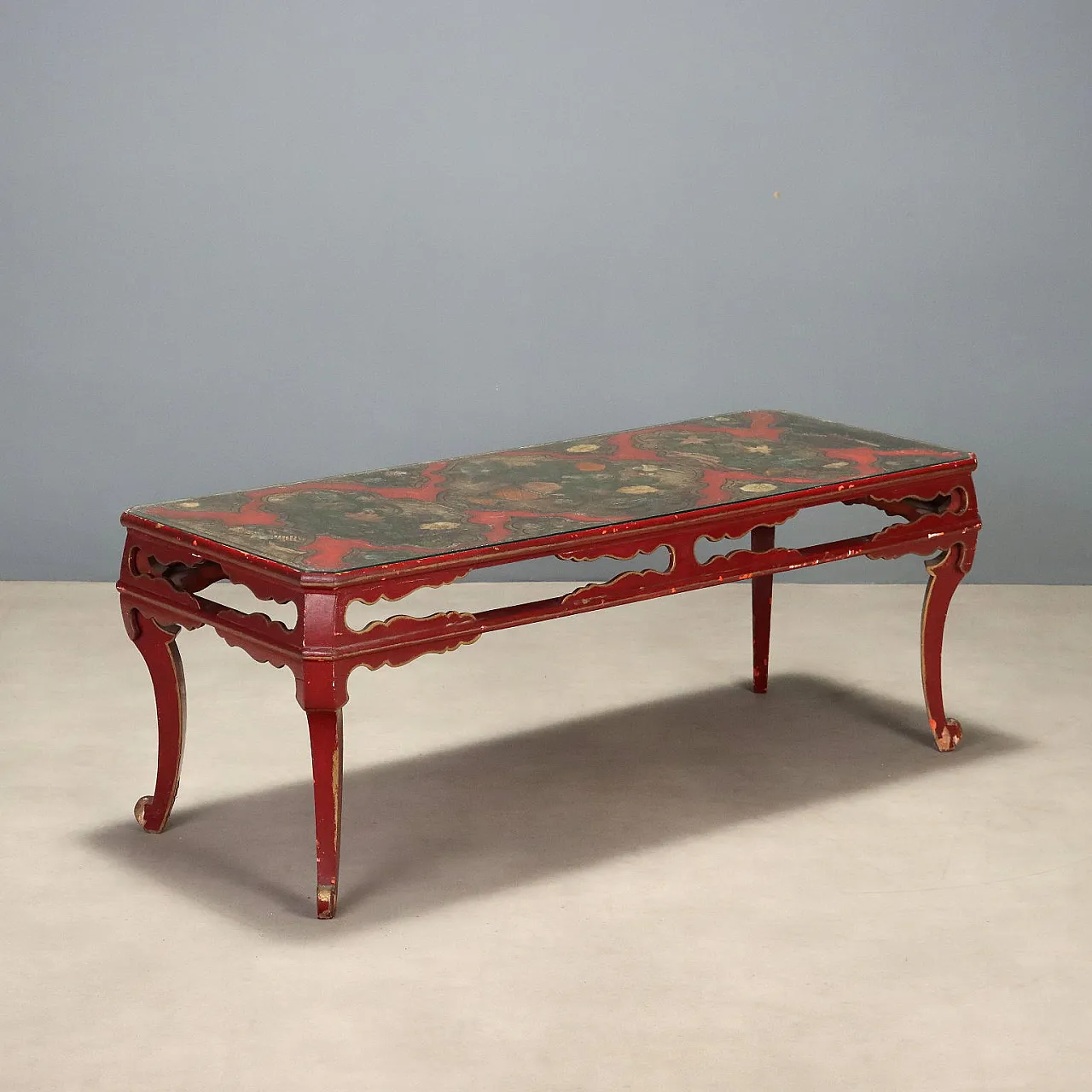 Chinoiserie style center table, 19th century 1