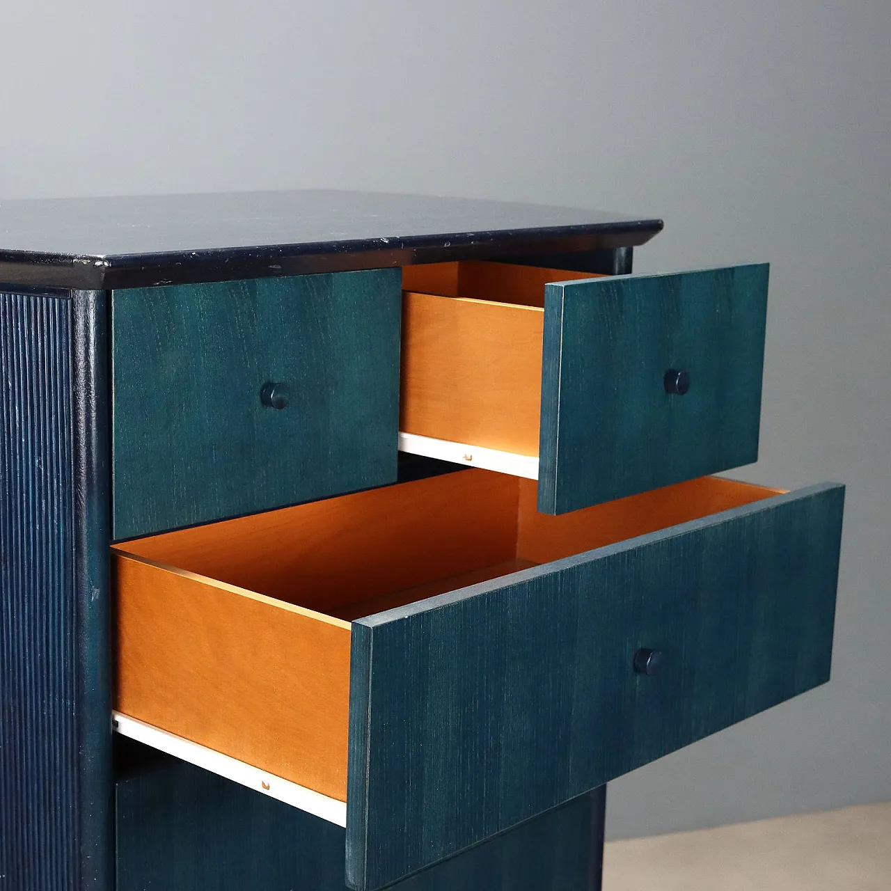 Roberti rattan chest of drawers with 8 drawers, 1980s 3