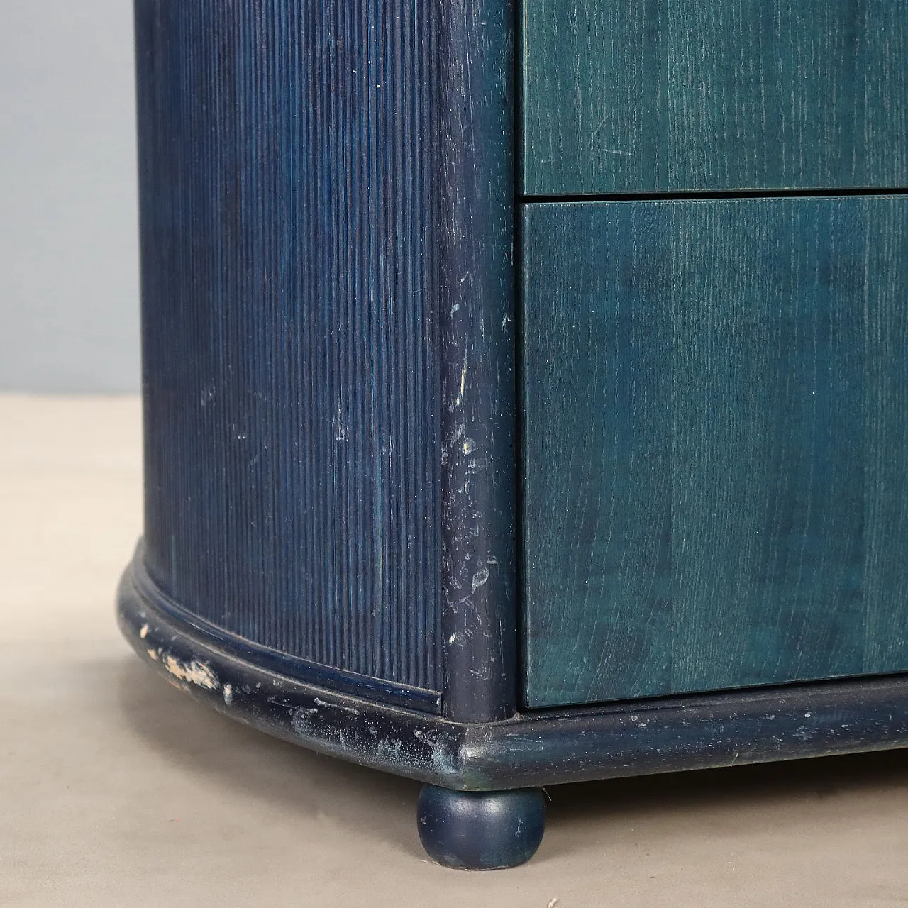 Roberti rattan chest of drawers with 8 drawers, 1980s 5