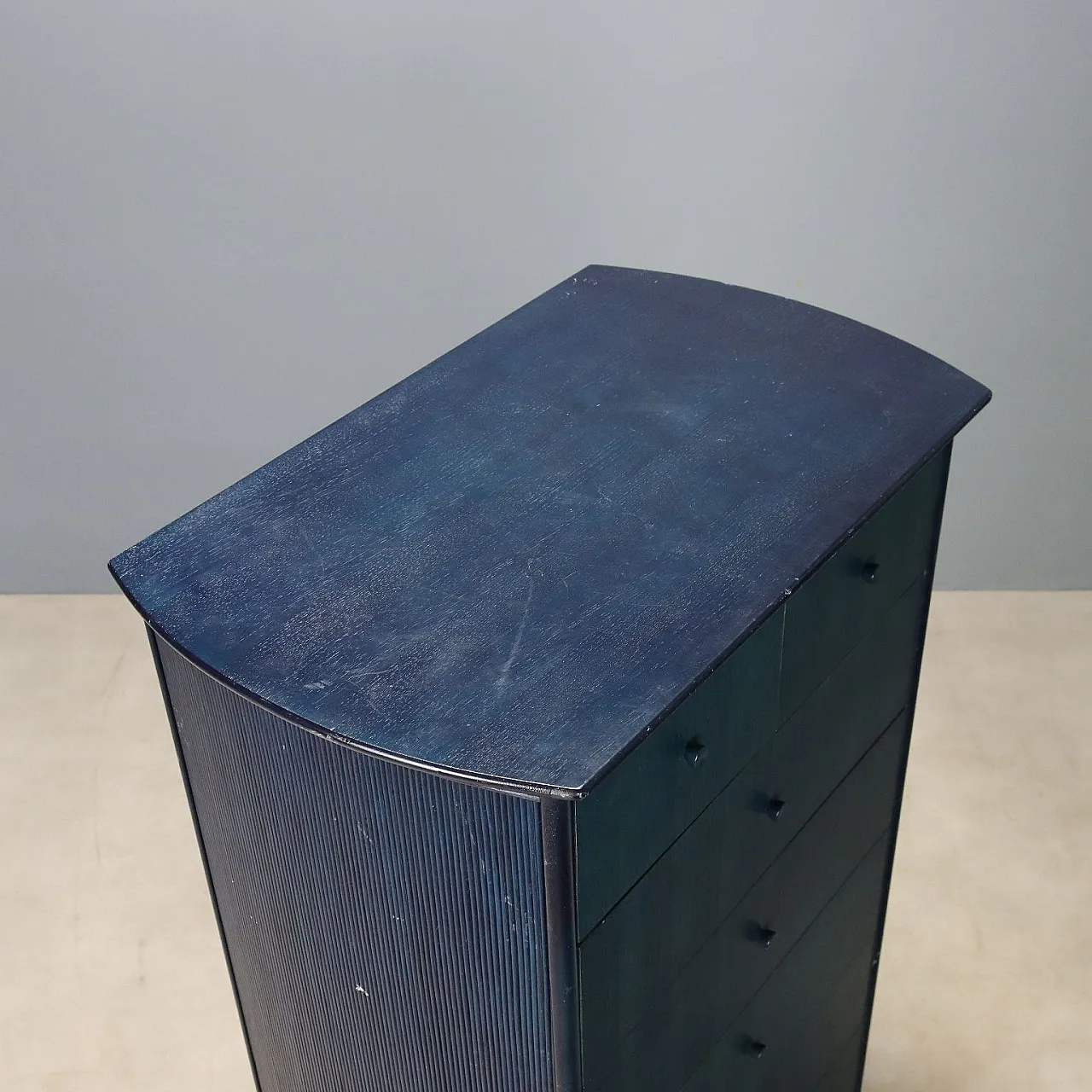 Roberti rattan chest of drawers with 8 drawers, 1980s 7