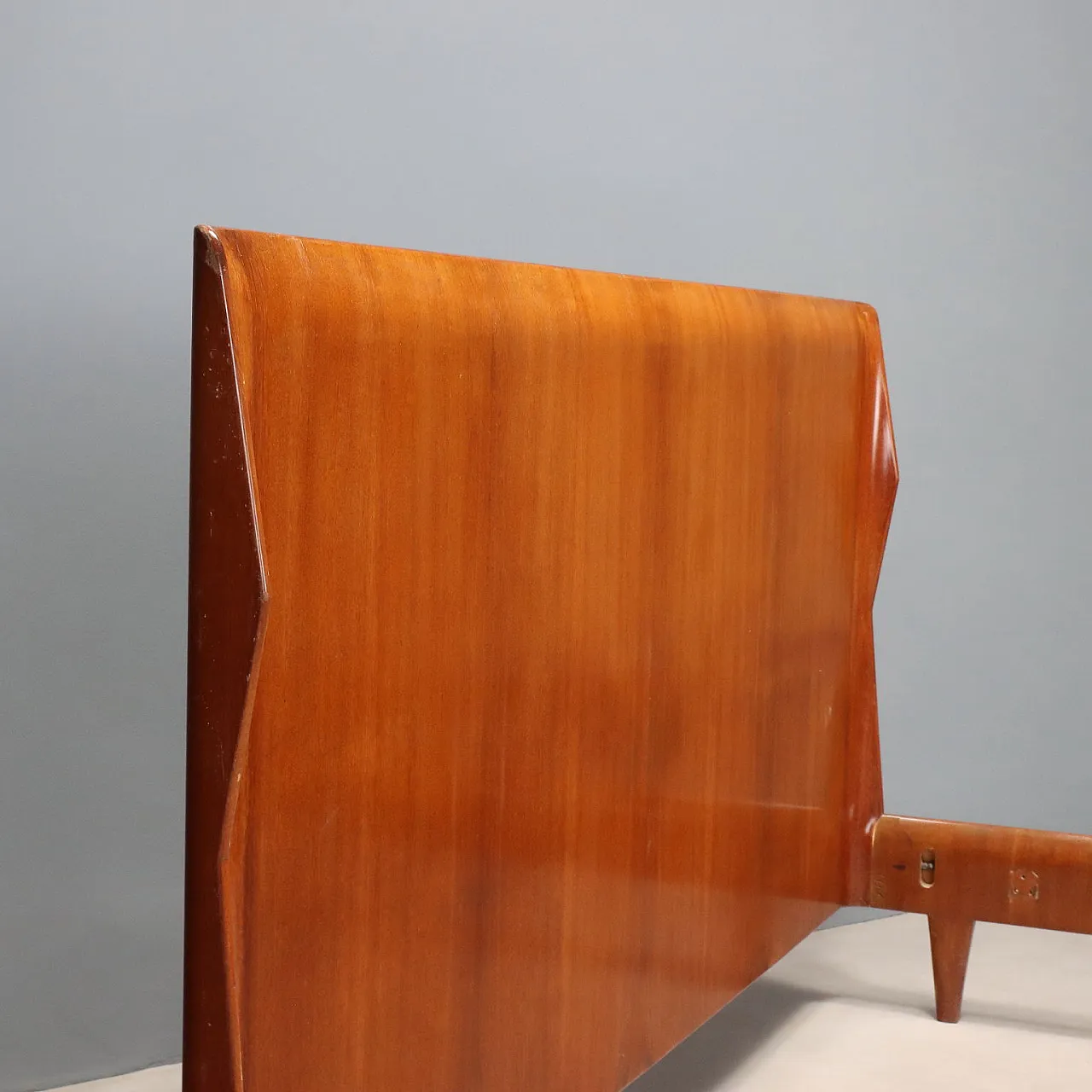 Bed in mahogany, Italian manufacture, 1960s 6