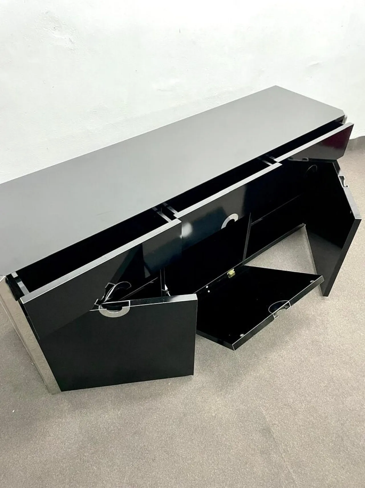 Sideboard by Willy Rizzo for Mario Sabot, 1970s 5