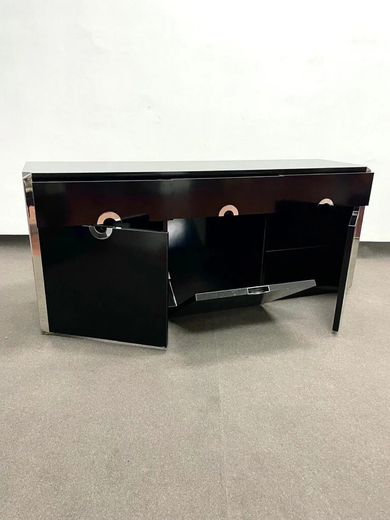 Sideboard by Willy Rizzo for Mario Sabot, 1970s 6