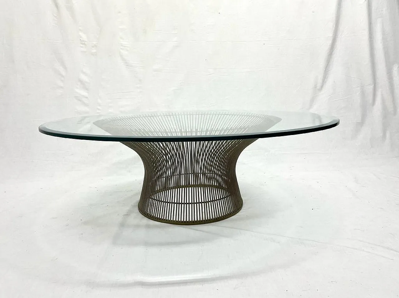 Tavolino di Warren Platner. Produzione Knoll. Anni ’70. 1