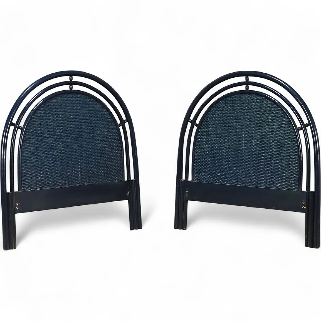 Pair of Roberti Rattan headboards, 1980s 8