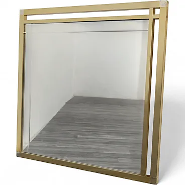 Hollywood Regency Design 1970s Modern Antique Wall Mirror
