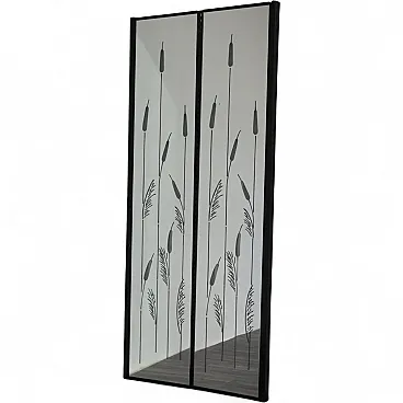 Backlit Wall Mirror 80s Design Modern Antiques