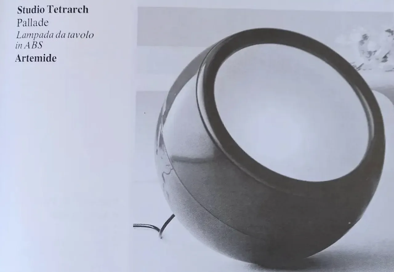 Space Age “Pallade” Lamp, Studio Tetrarch, Artemide, Italy 1968 6