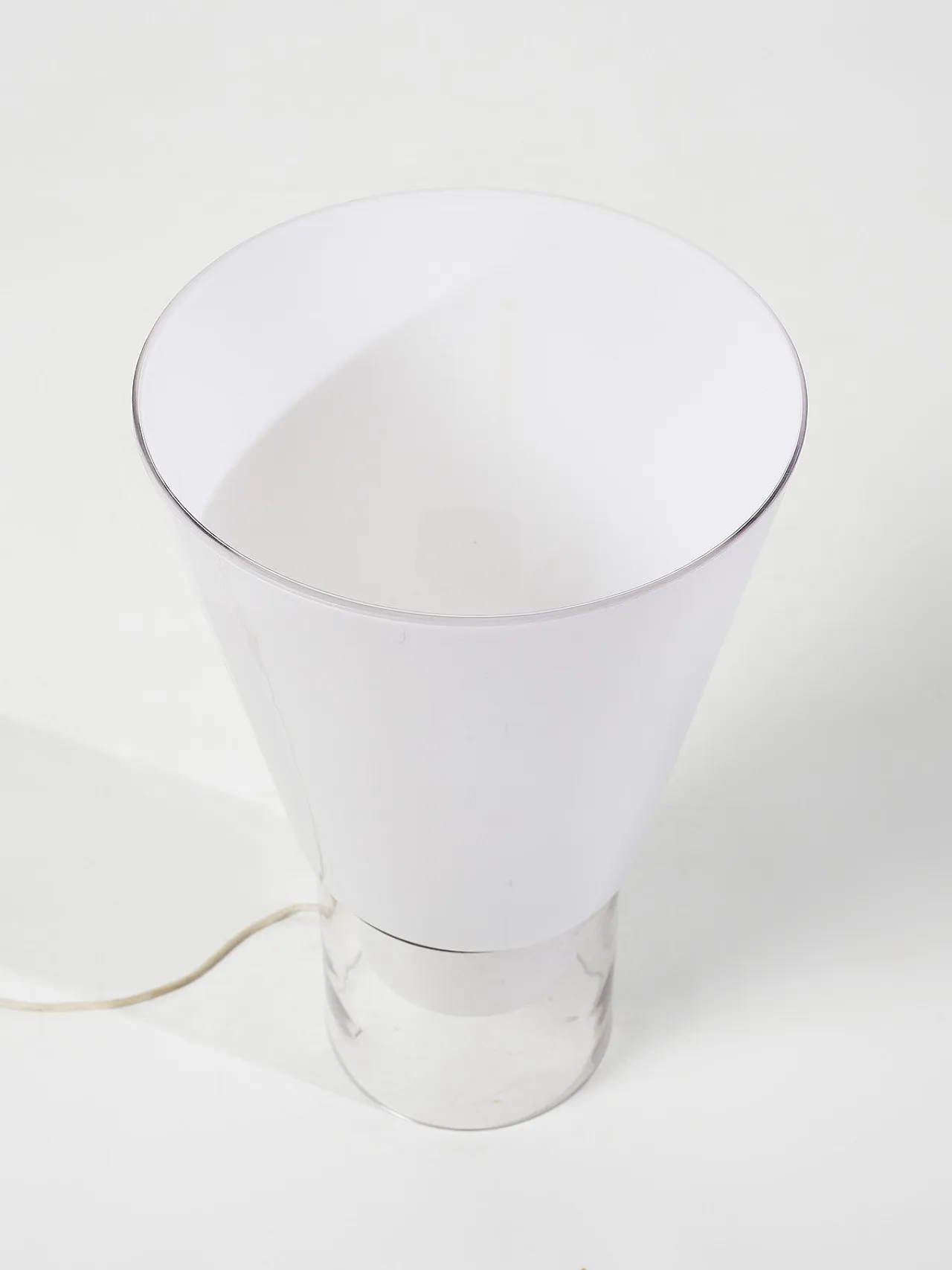 Monumental glass floor/table lamp, Selenova Italia, 1970 3