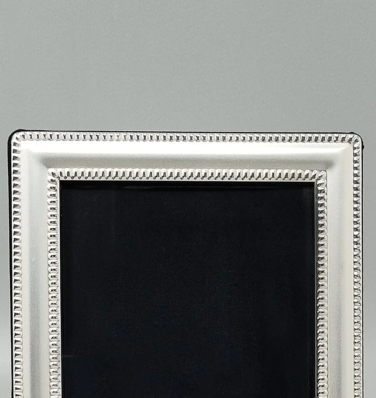 Photo frame in silver plated with glass, 1970s 4