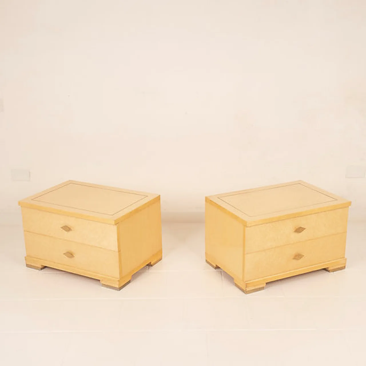 Pair of nightstands by Gianluigi Gorgoni for Fratelli Turri, 1980s 5