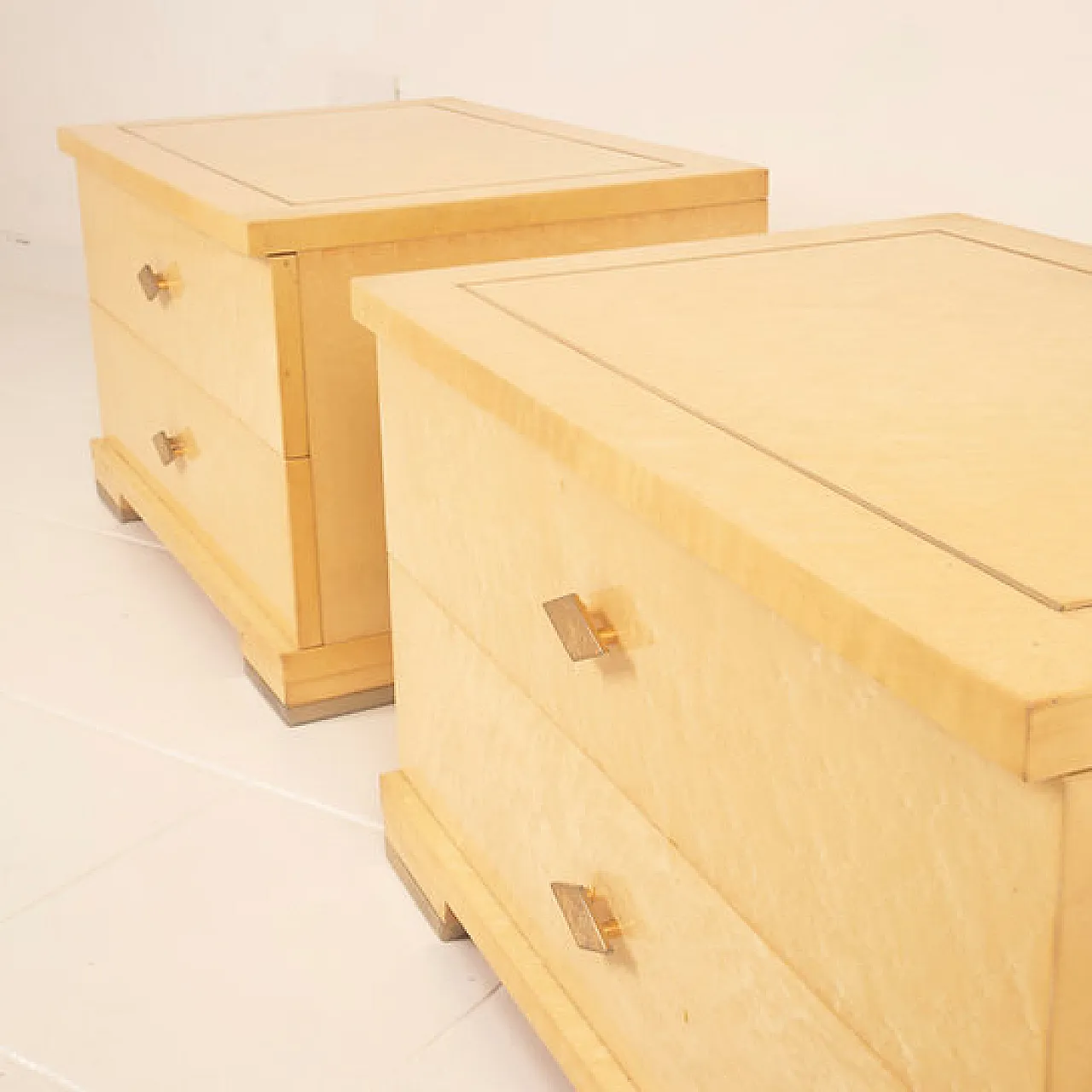 Pair of nightstands by Gianluigi Gorgoni for Fratelli Turri, 1980s 7