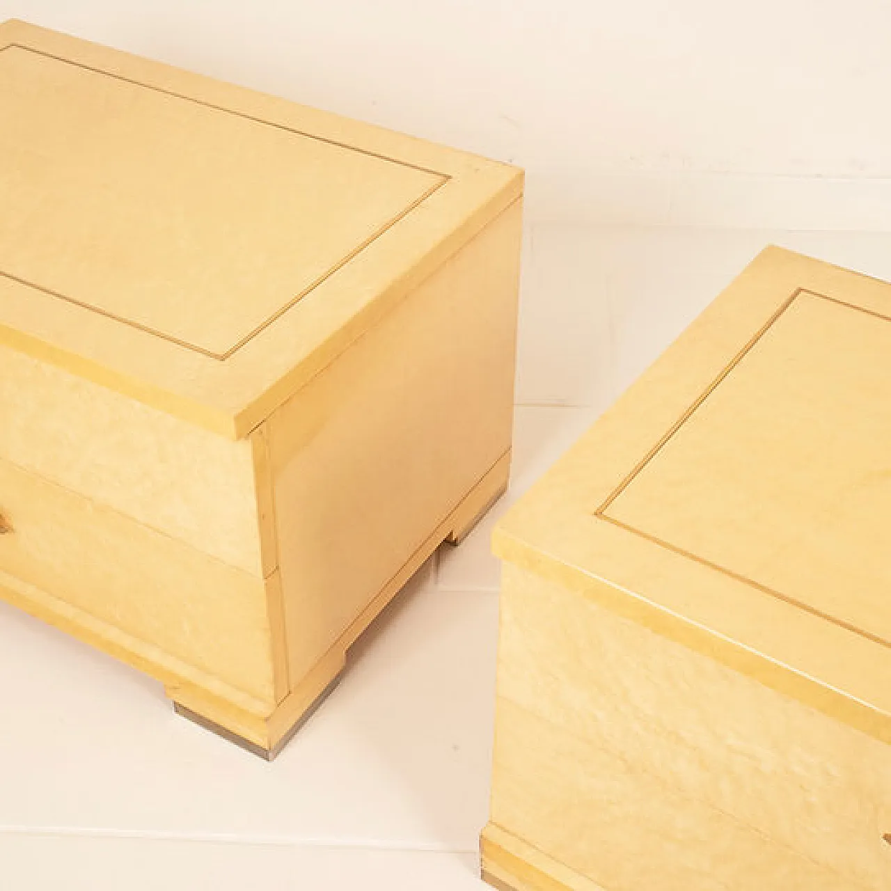 Pair of nightstands by Gianluigi Gorgoni for Fratelli Turri, 1980s 8